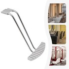 Silver Barber Chair Salon Shampoo Styling Hair Spa Beauty Equipment Footrest Usa