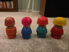 Fisher Price Little People Wood Girl Lot Vintage