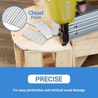 Meite 16 Gauge Finish Nails 2-1 2 In Straight Finish Nail 2500-count Galvanized