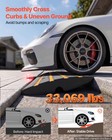 Vevor Curb Ramp Rubber Driveway Ramp 2 6  Rise 15 Tons Capacity Threshold Ramp