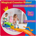 Step2 Unicorn Up   Down Roller Coaster Ride-on  Indoor outdoor Toy For Toddlers