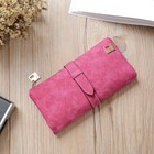 Women Clutch Leather Wallet Long Card Holder Phone Bag Case Purse Lady Handbag