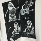 Taylor Swift Eras Tour Hoodie Official Medium White Concert Rare Cities Swiftie
