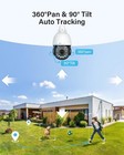 6mp Poe Ptz Ip Speed Dome Human Auto Tracking Cctv Camera 2 Way Audio 30x Zoom