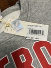 Men   s Adidas Size L Detroit Red Wings Grey Fleece Crew Neck Sweater Nwt