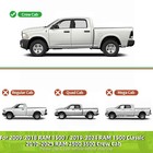 Running Boards Side Step For 2010- 2025 Ram 2500 3500 Crew Cab W tri-raised Step
