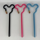 Vintage Disney Parks Mickey Head Pencil Unsharpened New Old Stock Teal Pink X3