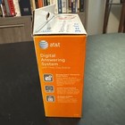 At t 1740 Digital Answering System With Time And Day Stamp - White