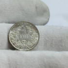1914 A German 1 Mark Silver Coin Unc