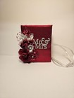 Custom Burgundy Satin Wedding Photo Album - Holds 100 4 X 6 Photos