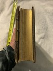 Antique Photo Album With Some Photos Flowers And Ribbon Victorian Flaws 
