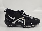 Nike Alpha Menace Cv0583-001 Black   White Football Cleats Us Size 4y