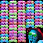 64pack Led Glasses 5 Colors Light Up Glasses glow In The Dark Party Supplies  