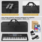 61 Key Piano Keyboard Case Bag 40 6  x6 1  x17   portable Padded Keyboard Gig   