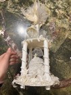 Vintage Wilton Wedding Cake Topper Bride And Groom Gazebo