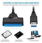 Usb 2 0 To 2 5  Sata Iii Hard Drive Adapter Cable uasp To Usb2 0 Converter
