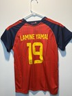 New  Youth Medium Size 26 Spain National Team Lamine Yamal  19 Soccer Jersey Kit