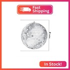 The Dreidel Company Mirror Disco Ball 4  Inch 60-pack  Silver Hanging Ball With