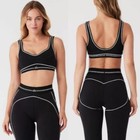 Yoga Sports Clothes Yoga Vest 2leggings Set Womens Gym Wear 100  Genuine Product