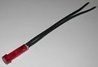 Solico 12v Dc Panel Mount Red Lighted Indicator W  5  Wires For 5 16  Hole - 3 8