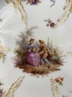 Important Kpm Berlin Reticulated Plate  Watteau-style Scene  19th Century  2