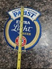 Vintage Pabst Blue Ribbon Extra Light Beer  Large 8  Shirt-jacket Patch Nos 