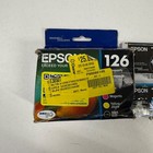 7-pack Epson Genuine 126 Black   Color Ink Stylus Nx330 Nx430