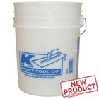 Kraft Tool 5 Gallon Measuring Bucket W measurements Imprinted Translucent New
