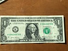 2017a  1 Dollar  Error Ink Smear Federal Reserve Note K 09428979