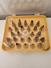Vintage Magic Line 30 Piece Cake Decorating Tip Set In Case