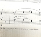Antique Easy Opera Melodies For The Piano 1891 Sheet Music The Od Music Series