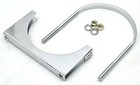 Muffler Clamp Exhaust Stack Heavy Duty U-bolt Style Chrome 5  Gg 70510 Each