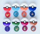 8 Pokemon Mcdonald   s Toys Pokeball Belt Clip Disc Launcher Shooter Lot 2019