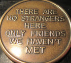 Coffee Pot Bronze Alcoholics Anonymous Aa Medallion Token Chip Coin Sobriety