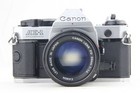   Near Mint   Canon Ae-1 Program 35mm Film Camera   New Fd 50mm F 1 4 From Japan