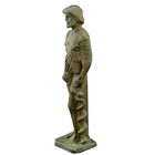 Asclepius God Of Medicine Bronze Statue Sculpture Artifact