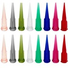 160 Pieces Plastic Tapered Pinhead Blunt Tips Adhesive Dispensing Glue Needles