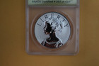 2017-p Reverse Proof American Liberty Silver Medal 1oz Anacs Pf70 Fdi