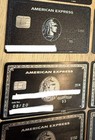 15 Collectible Original American Express Titanium Centurion Black Card Expired