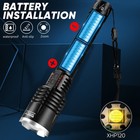 9000000 Lm Xhp120 Led Flashlight Super Bright Rechargeable Powerful Stroll Light