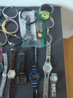 Huge Lot Of Vintage To Modern Watches 62 Pieces  as Is  M39
