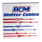 B m Performance 80604 Automatic Trans 4 Ft  Eyelet Red Shifter Cable