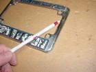 Vintage Honda Advertising License Plate Frame Beaverton Oregon   14886