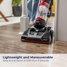 Compact Upright Vacuum fits In Dorm Rooms lightweight With Powerful Suction