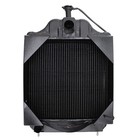 D89104 Aftermarket Radiator Fits Case Backhoe 480c 3 Rows 17 5 X 17 5