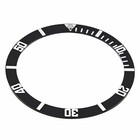 Bezel Insert For Seiko 6105 7002 6309 7s26 6309 6306 7002 7548 Skx007 Black Flat