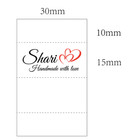 Personalized Clothing Labels Custom Clothing Tags Organic Cotton Webbing Label