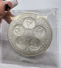 1975 Cayman Island Silver Uncirculated Six Queens