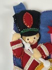 Bucilla Completed Chock Full Of Toys Jumbo Christmas Felt Stocking Wall Hanging