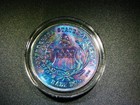 Toned Unc 1861 Half Dollar Confederate States Of America Civil War Restrike Coin